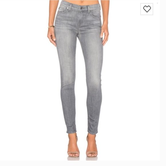 7 For All Mankind - The Skinny, London Grey Skies
